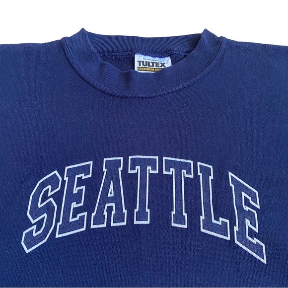 Tultex Seattle Youth Crewneck Sweater - Picture 4 of 7